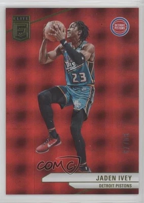 2023-24 Donruss Elite Hyper Red International /88 Jaden Ivey #28 - Image 1 of 2