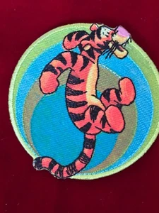 Tigger Winnie the Pooh Circle 3" Iron On Applique - Picture 1 of 3