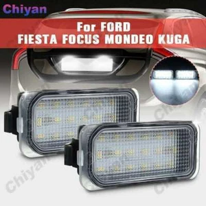 2Pcs SMD LED Number License Plate Light Lamp For Ford Focus Fiesta S-MAX C-MAX - Picture 1 of 7