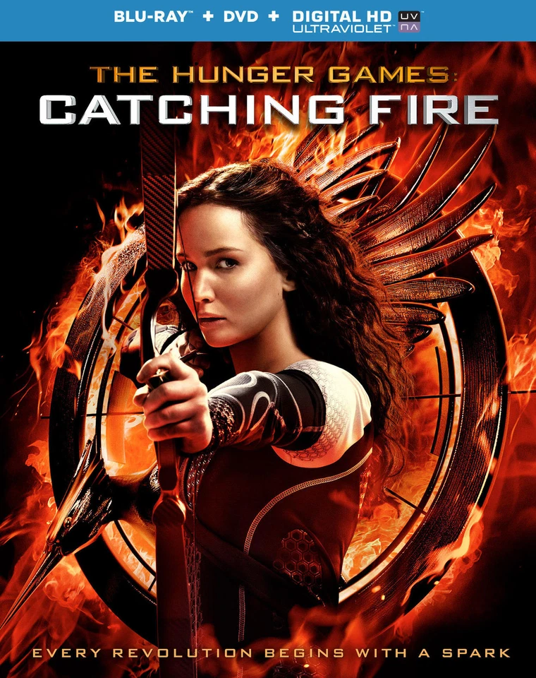 The Hunger Games: Catching Fire (Blu-ray/DVD/Digital, 2014, 2-Disc Set) NEW Foto 1 de 1