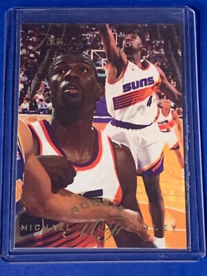 1995-96 Flair RC Michael Finley #205 Rookie Phoenix Suns R3 - Image 1 of 4