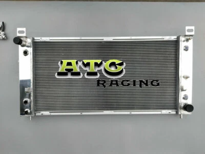 Radiador de aluminio para camioneta Silverado Hummer H2 2003-2009 6,0 V8/99-11 6,0 V8 Foto 1 de 4