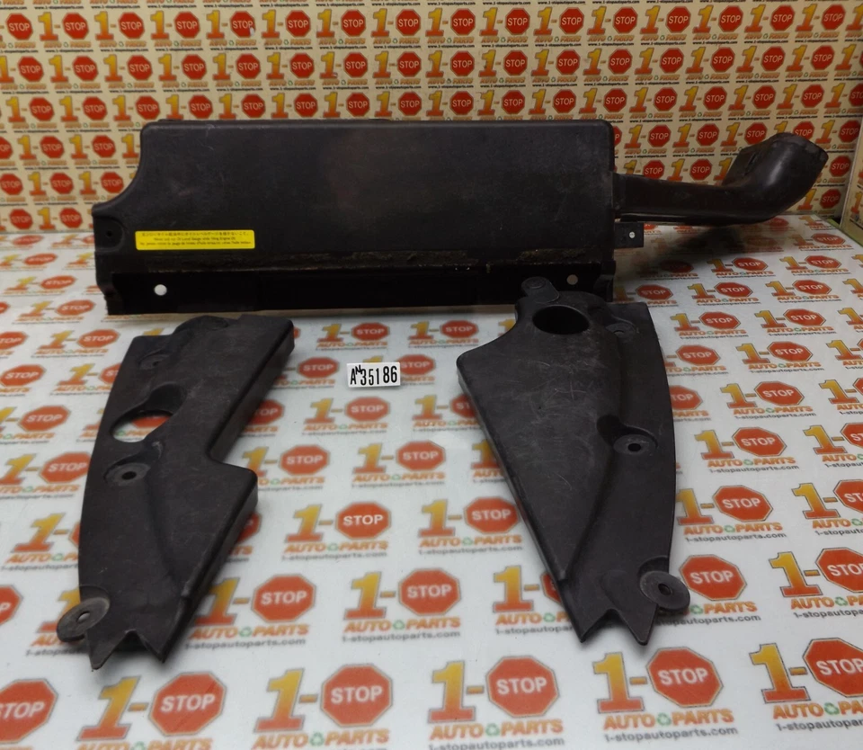 2003-2007 Nissan Murano entrada de ar com conjunto de suporte para ferida de radiador 16554-ca000 fabricante de equipamento original - Imagem 1 de 4