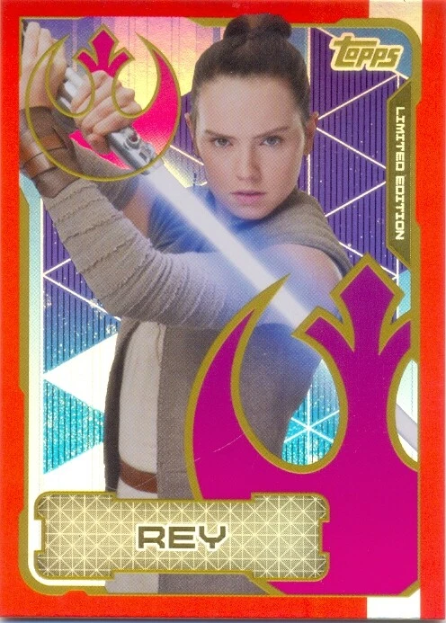 Journey to Star Wars The Last Jedi Limited Edition card LESA - REY - Image 1 of 1