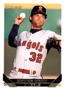1993 Topps Gold Chuck Crim Foil MLB Insert PWE Angels #499 - Picture 1 of 2