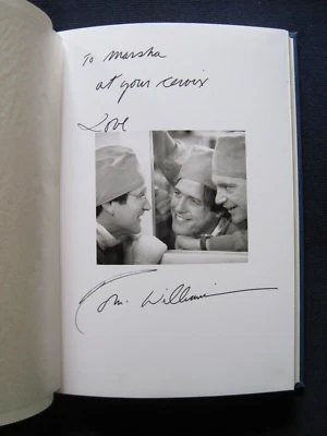 NINE MONTHS SCRIPT SIGNED to CREW MEMBER by ROBIN WILLIAMS - CHRIS COLUMBUS FILM - Image 1 of 4