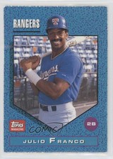 1990-93 Topps Magazine Cards Julio Franco #TM70
