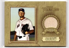 2007 Topps Turkey Red Silks Josh Beckett /99 Boston Red Sox #JB