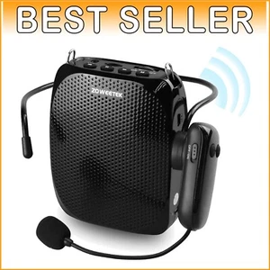 Superior Voice Amplifier for Teachers - 2 Microphones, 10W Portable Sound - Picture 1 of 11