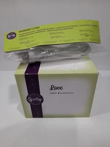 Scentsy Love Element Warmer & Warmer Cord NEW In Box. Farmhouse Vintage Retired. - Picture 1 of 6