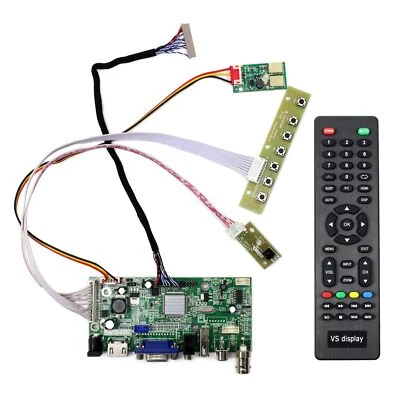 HD VGA AV USB LCD Controller Board For 8 inch PD080SL3 800X600 LCD Screen - Image 1 of 4
