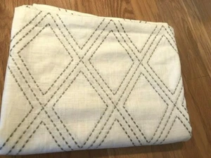 Table cloth, linen and polyester, ivory light 56x 82 new, great for any occasion - Picture 1 of 11