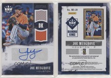 2018 Diamond Kings DK Materials Signatures Holo Silver /99 Joe Musgrove Auto
