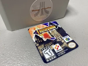 Castlevania (N64 Nintendo) Replacement Label - Foto 1 di 1