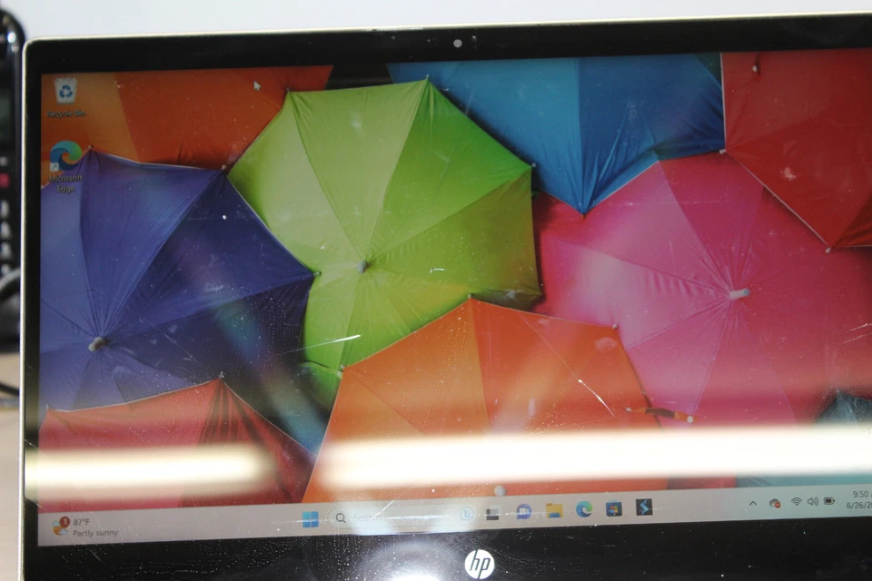 HP Pavilion x360 14m-cd0003dx 14" Touch Laptop i5-8250U 8GB 128GB Crack Screen - Image 1 of 4