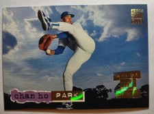 1994 Topps Stadium Club Golden Rainbow Chan Ho Park Rookie RC