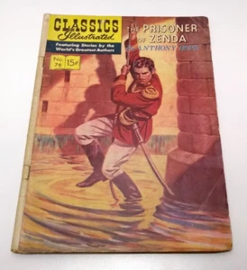 Classics Illustrated #76 (1950) The Prisoner of Zenda Comic Book - Picture 1 of 3