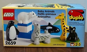 Lego Duplo Baby Animals 2659 New Sealed Penguin Polar Bear Orca Seal Giraffe - Picture 1 of 6