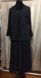 Neu mit Etikett Travel Elegance Medium Polyester Trägerkleid und große Jacke hergestellt in Kanada - Bild 1 von 12