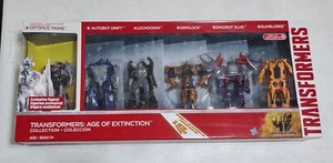 Transformers Age of Extinction Collection with Optimus Prime Silver Knight - Picture 1 of 6