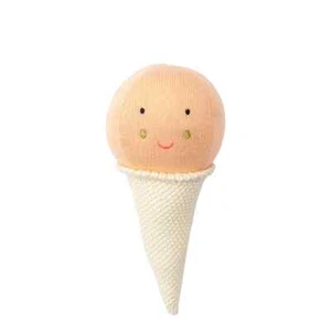 Meri Meri Baby Toys Friendly Ice Cream Rattle Brand NEW - Picture 1 of 2