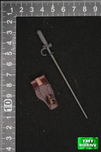 Maßstab 1:6 QORANGE QOM-1041 Frankreich Chasseurs Alpins 1915 - Metall Bajonett - Bild 1 von 2