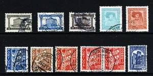 Juego de piezas PORTUGAL 1935 a 1941 SG 882 a SG 890 VFU - Imagen 1 de 2