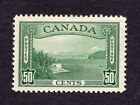 Canada #244 50 cents vert port de Vancouver numéro pictural MH