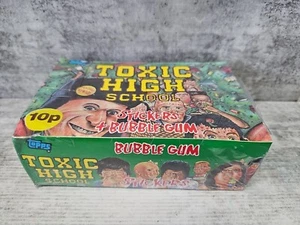 Toxic High School Trading Card Stickers Topps Sealed Box GPK Newgarden Friedman - Picture 1 of 4
