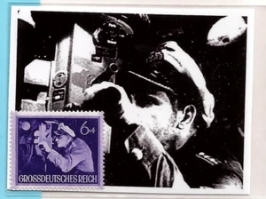 1944 Nazi Germany Third Reich War Hero U BOAT submarine Captain stamp MNH - Picture 1 of 1