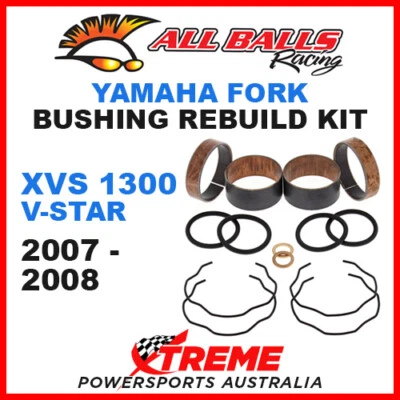 Kit de bucha de garfo All Balls 38-6095 Yamaha XVS1300 XVS 1300 V-Star 2007-2008 - Imagem 1 de 2