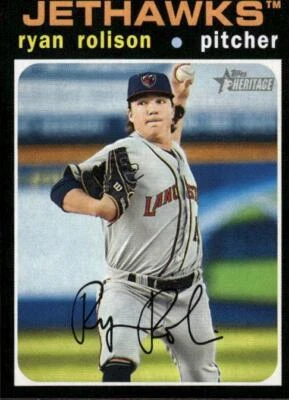 2020 Topps Heritage Minor League Ryan Rolison #63 - Image 1 of 2
