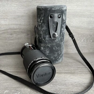 VIVITAR 80-200mm 1:4.5 MC ZOOM LENS nice condition Vivitar W/ Case - Picture 1 of 5