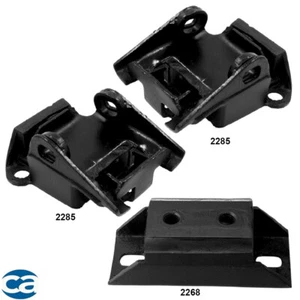 Engine Motor & Auto Trans. Mount 3Pcs Set for Chevrolet Camaro, G30, G35 - Picture 1 of 3