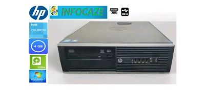 HP COMPAQ PRO 6200 SSF CELERON 2.60GHZ/4GB DDR3/500GB/WINDOWS 7 PRO - Imagen 1 de 4