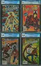 Web of Carnage 1-4 CGC 9.8 set Amazing Spider-Man 410, Spectacular 233, 67, 3