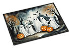 Ghosts Spooky Halloween Indoor or Outdoor Mat 18x27 DAC2281MAT