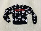 Disney Juniors Size Xs (1) Mickey Long Sleeve Round Neck Pullover Sweatshirt