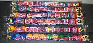 LOT OF 6 TUBES :: Dubble Bubble Gumball Tubes Assorted Fruit Flavors 12 each - Picture 1 of 1