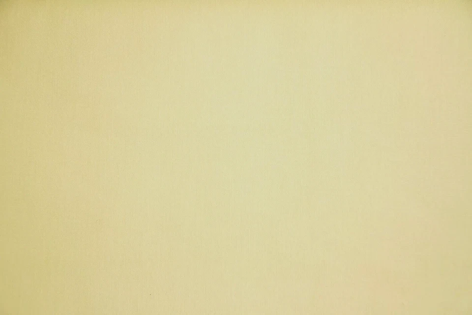 LITE YELLOW  COTTON BLEND BROADCLOTH  FABRIC  27X44 + INCHES - Image 1 of 1