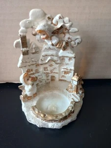 Christmas Angels Voltage Candle Holder - Picture 1 of 1