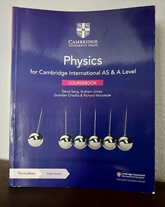 Cambridge International AS & A Level Physics Coursebook with Digital Access (2 Y - Foto 1 di 5