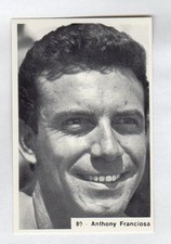 FILM ACTORS AND SINGERS SUPERCARD FIGURE NO. 89 ANTHONY FRANCIOSA