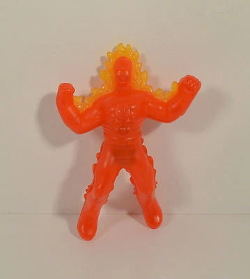 Figura de acción de McDonald's Human Torch 2010 4,5" #6 Fantastic 4 Four Marvel Comics Foto 1 de 2