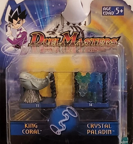 Duel Masters King Coral & Crystal Paladin Mini Figure 2-Pack (2003) Hasbro Cover