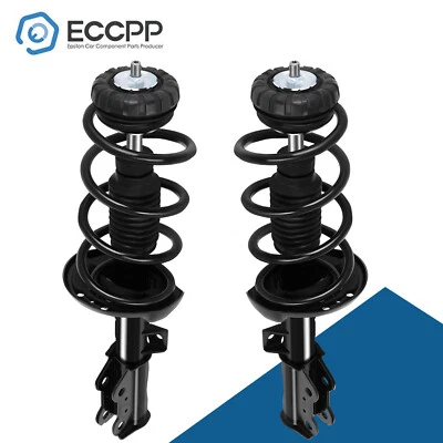 Front Complete Struts w/ Coil Springs Pair for 2010-2016 Cadillac SRX 3.0L 3.6L - Image 1 of 4