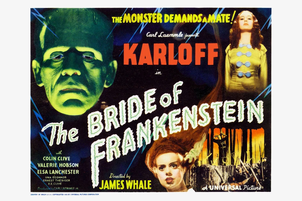 Bride Of Frankenstein Movie Poster 24x36