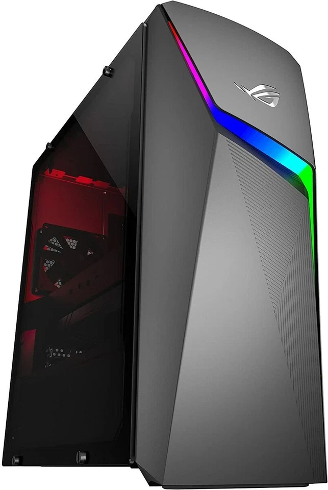 ASUS ROG Strix G10CE (1TB SSD, Intel Core i7-11700, 2.5GHz, 16GB RAM, GeForce RTX 3060) Gaming PC Desktop - Gray (G10CE-AH766)