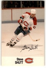 1988-89 Esso NHL All-Star Steve Shutt #NNO Montreal Canadiens
