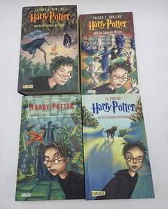 Harry Potter Bücher 4× Büchersammlung Band Deutsch ✅ - Bild 1 von 16